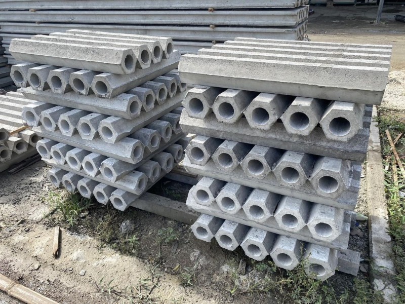 เสาเข็มหกเหลี่ยม นครปฐม